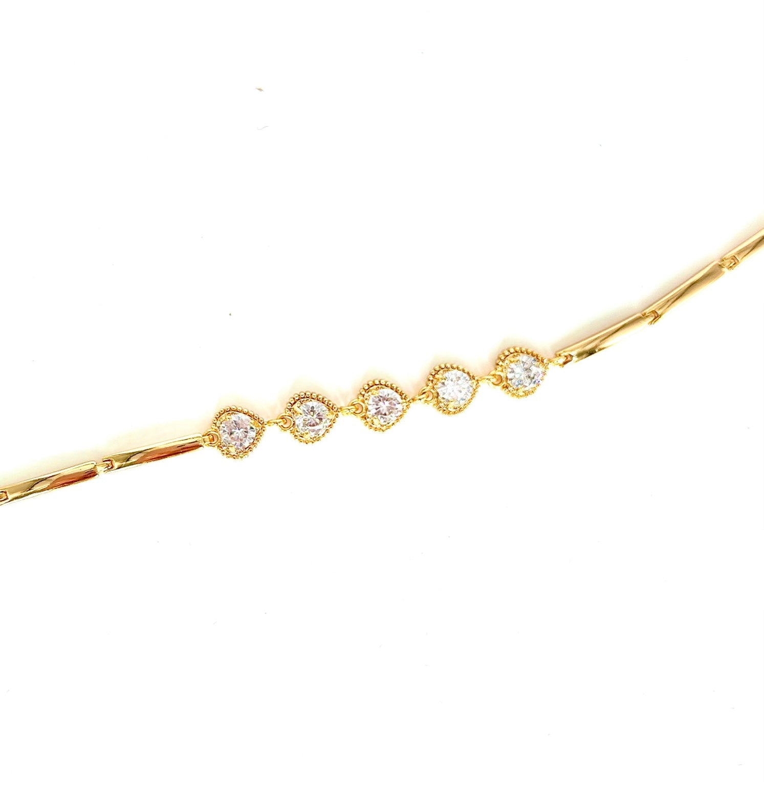 Golden Teardrop Bracelet