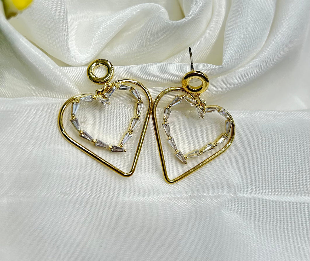 Heartline Spark Earrings