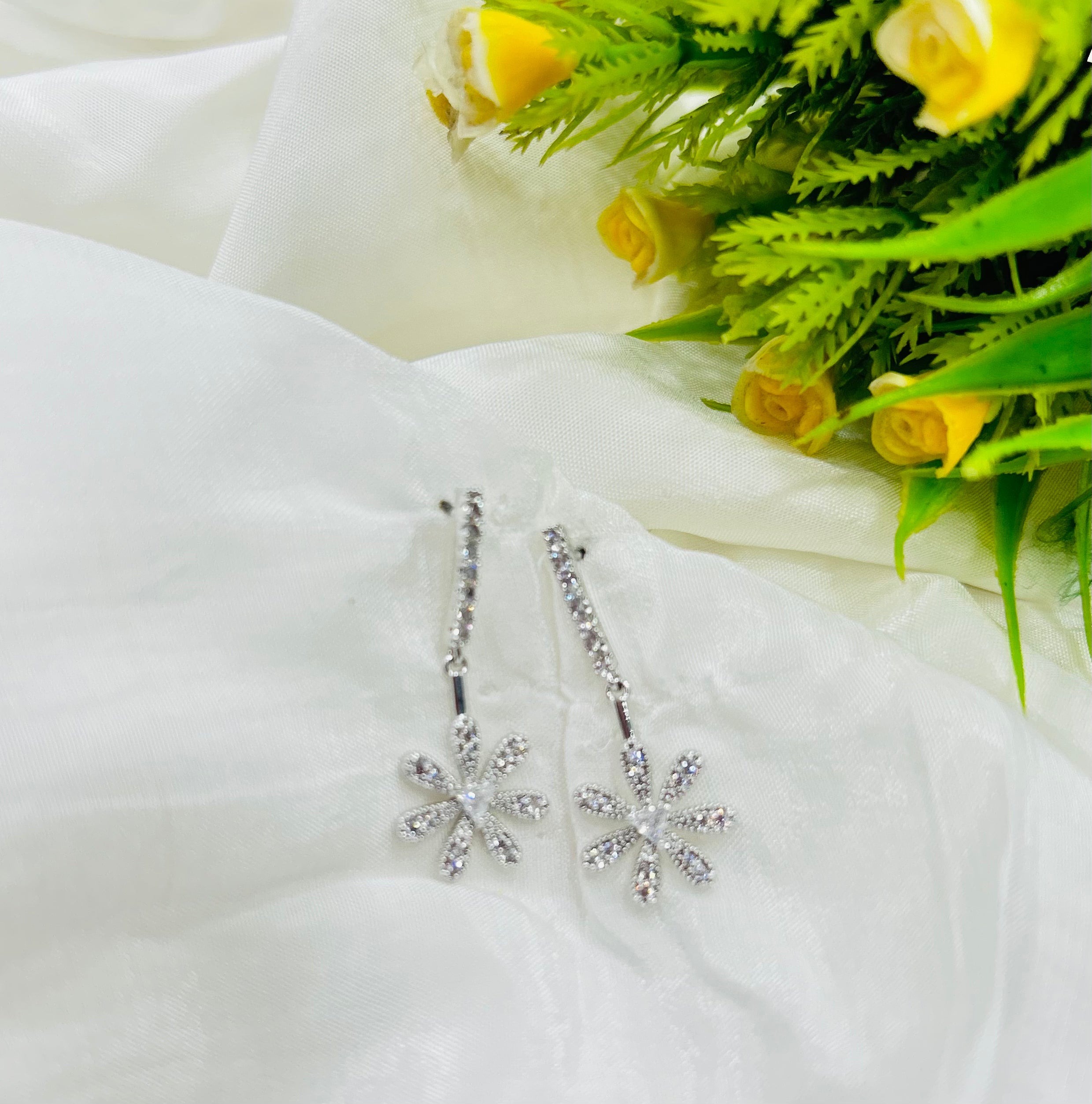 Crystal Star Earrings