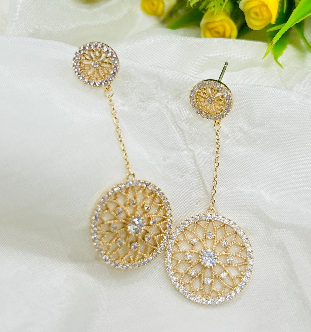 Royal Circle Earrings