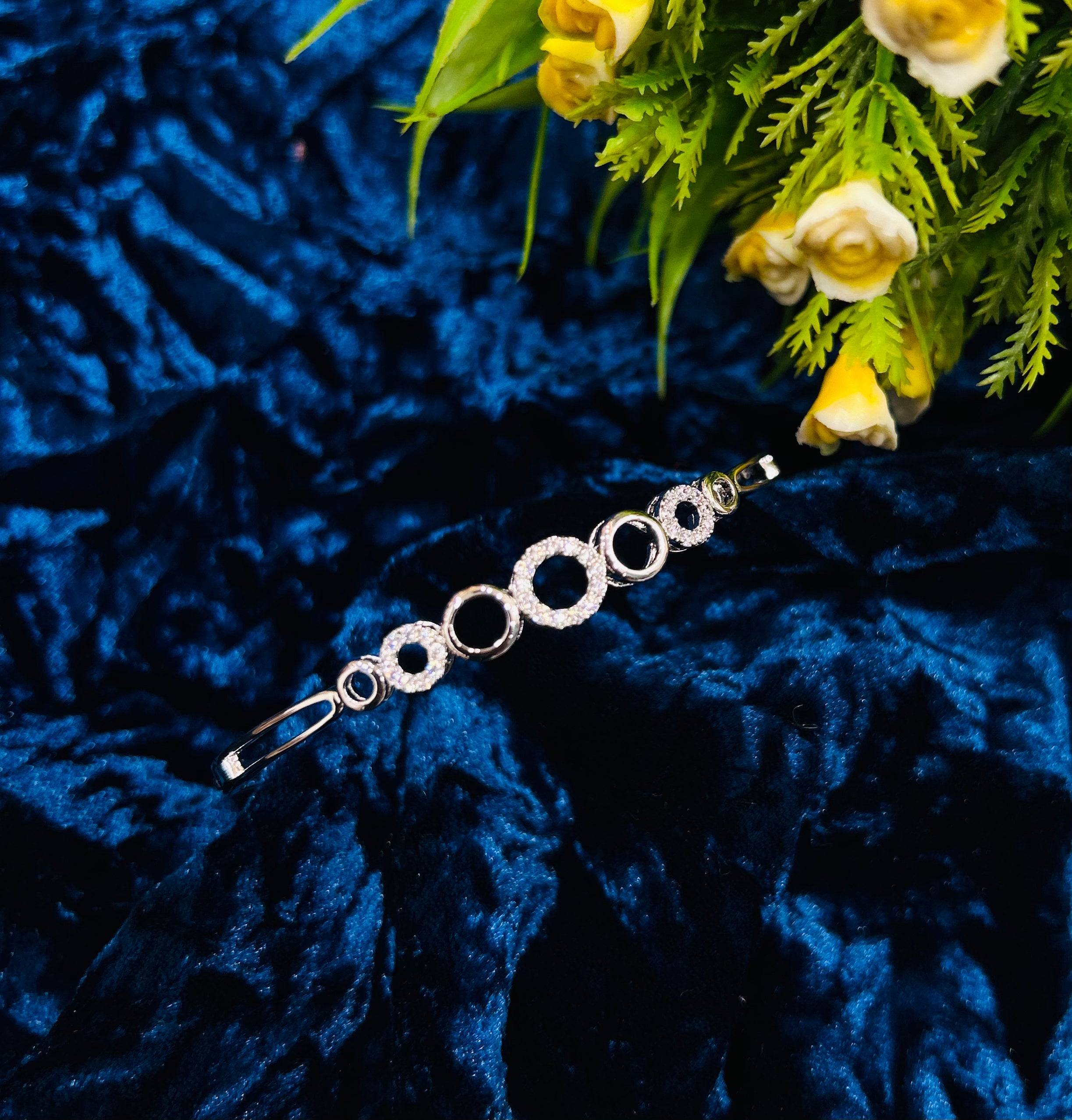 Crystal Circle Elegance Bracelet