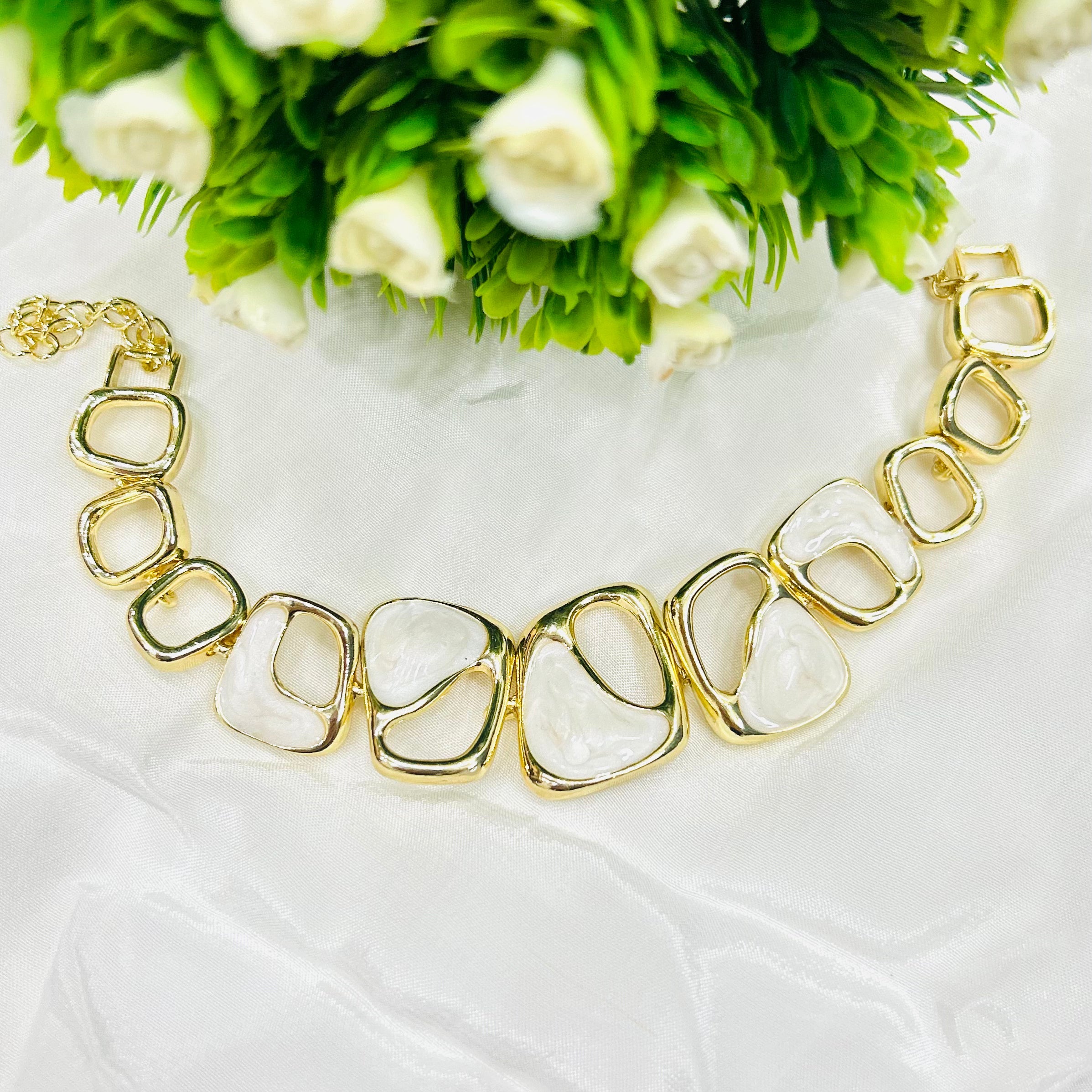Pearl Essence Statement Bracelet