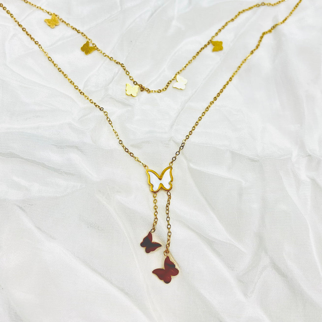Golden Butterfly Necklace