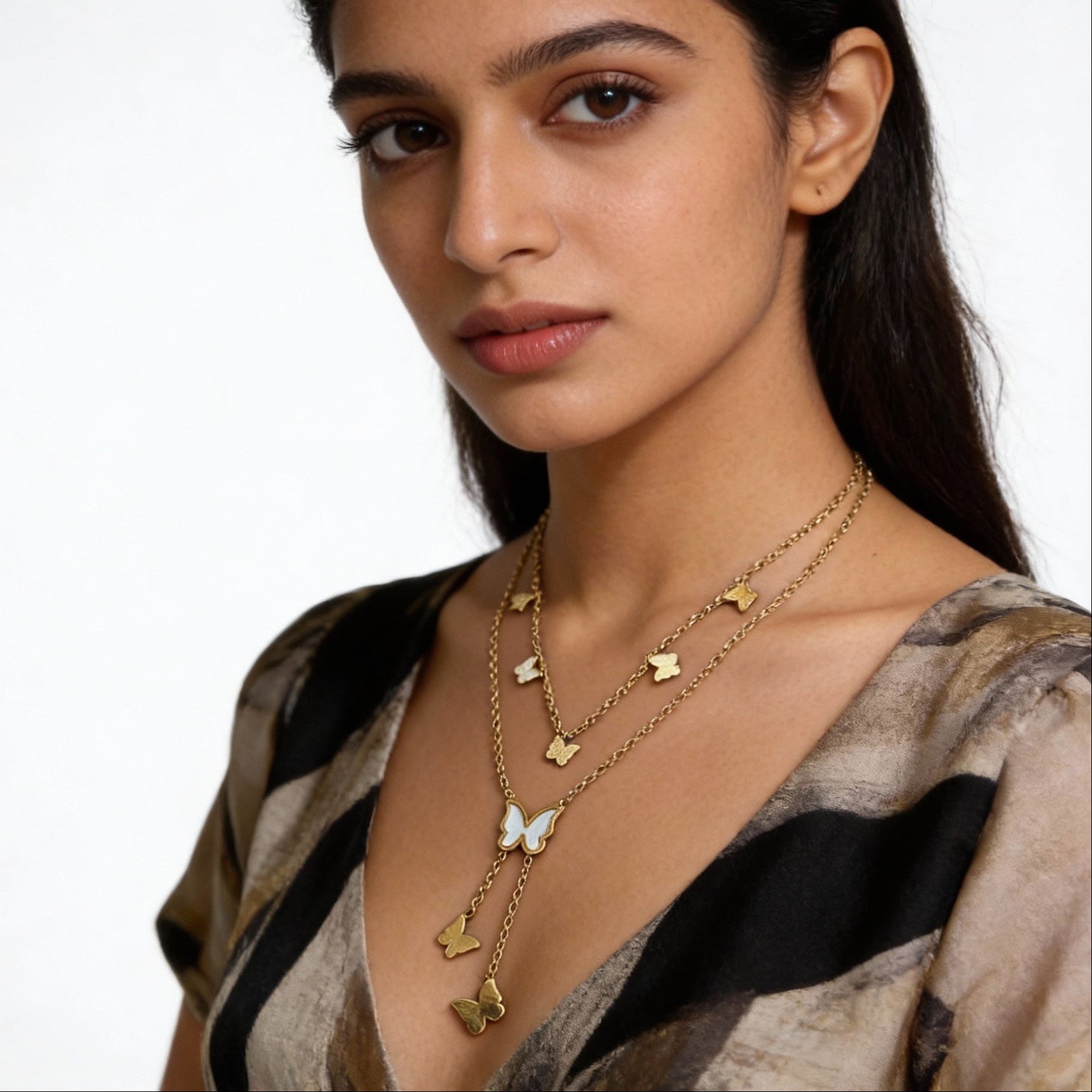 Golden Butterfly Necklace