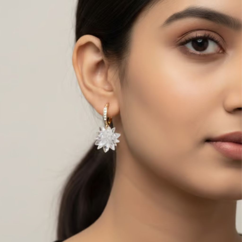 Crystal Bloom Earrings
