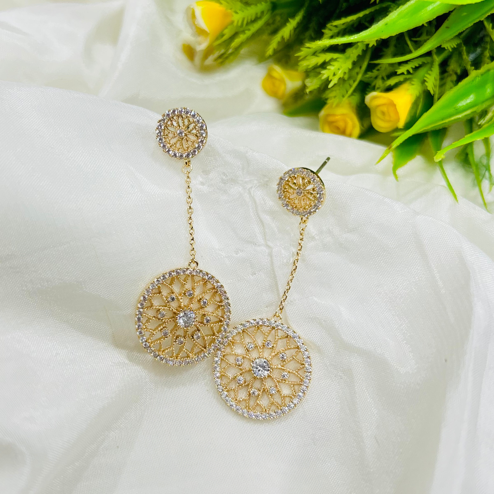 Royal Circle Earrings